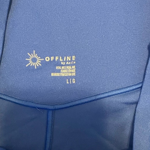 Women’s blue offline leggings - Picture 2 of 2